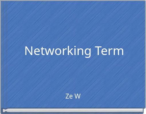 Networking Term