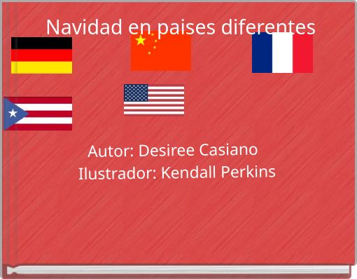 Front cover of 'Navidad en paises diferentes' 