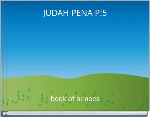 Book Cover for: JUDAH PENA P:5