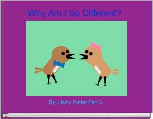 Front cover of 'Why Am I So Different? ' 