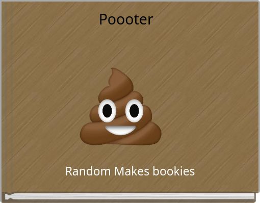 Front cover of 'Poooter' 