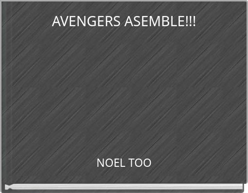 Front cover of 'AVENGERS ASEMBLE!!!' 