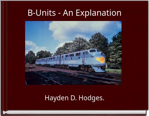 B-Units - An Explanation