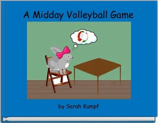 Front cover of 'A Midday Volleyball Game' 