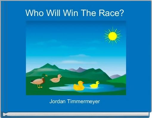 Front cover of 'Who Will Win The Race?' 
