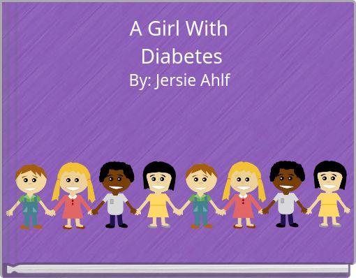 Front cover of 'A Girl With Diabetes' 