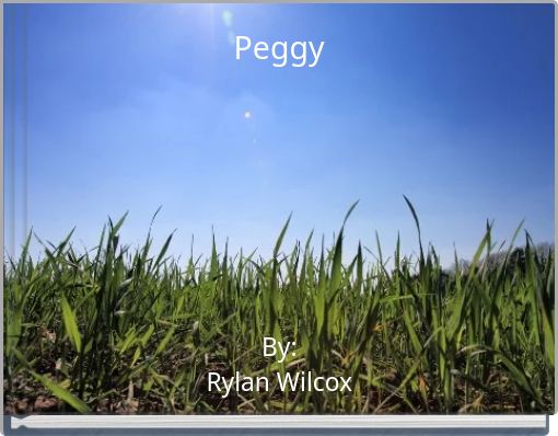 Front cover of 'Peggy' 