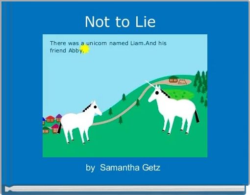 Book Cover for: Not to Lie  