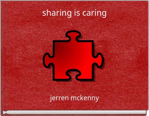 Front cover of 'sharing is caring' 