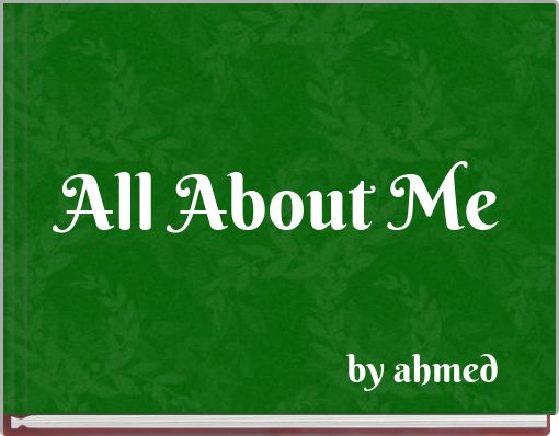 Front cover of 'All About Me' 