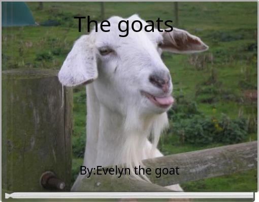 Front cover of 'The goats' 