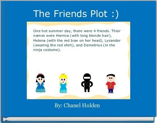 Front cover of 'The Friends Plot :) ' 