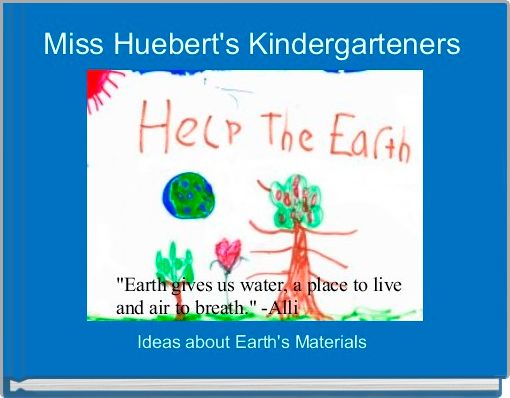 Miss Huebert's Kindergarteners 