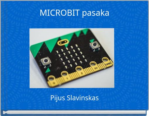 Front cover of 'MICROBIT pasaka' 