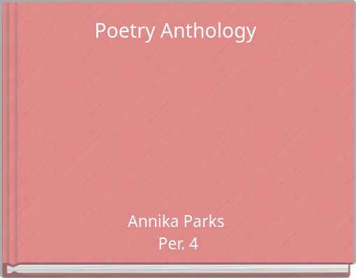 Front cover of 'Poetry Anthology' 