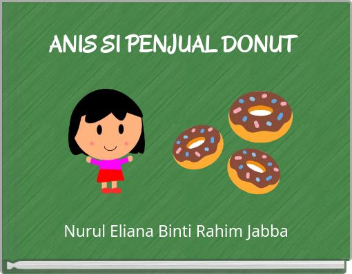 Front cover of 'ANIS SI PENJUAL DONUT' 