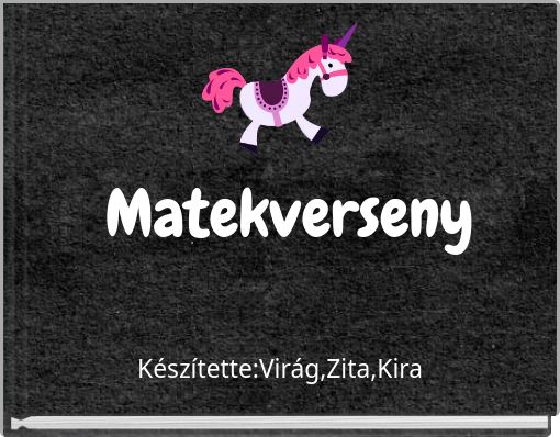 Front cover of 'Matekverseny' 