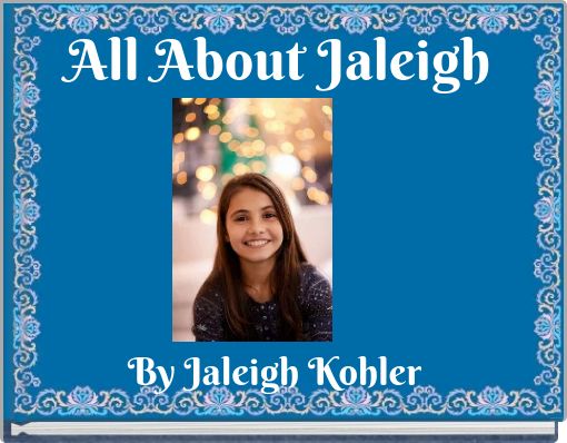 Front cover of 'All About Jaleigh' 