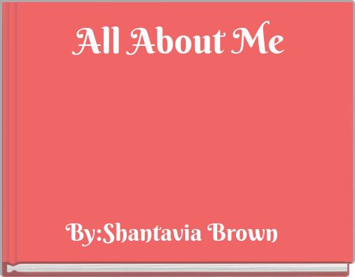 Front cover of 'All About Me' 