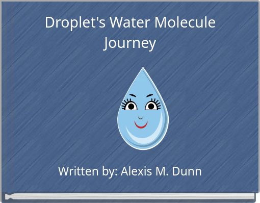 Droplet's Water Molecule Journey