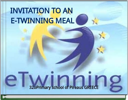 Book Cover for: INVITATION TO AN E-TWINNING MEAL