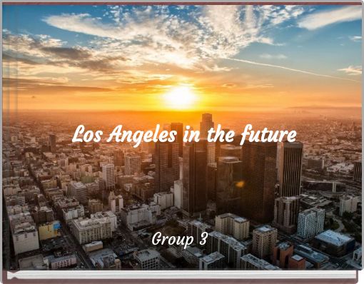Front cover of 'Los Angeles in the future' 