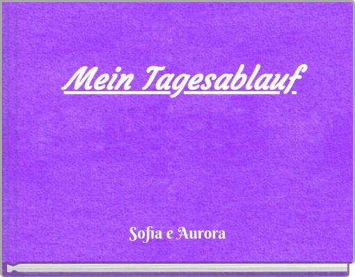 Book Cover for: Mein Tagesablauf