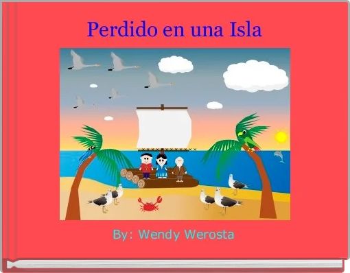 Front cover of 'Perdido en una Isla' 