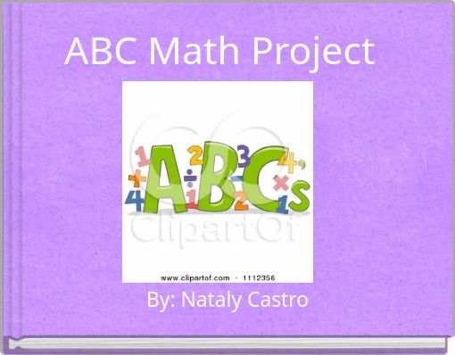 Book Cover for: ABC Math Project
