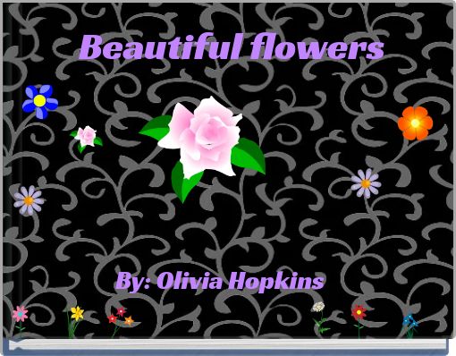 Front cover of 'Beautiful flowers' 
