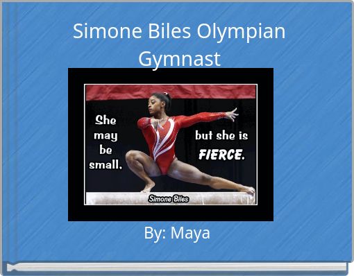 Simone Biles Olympian Gymnast