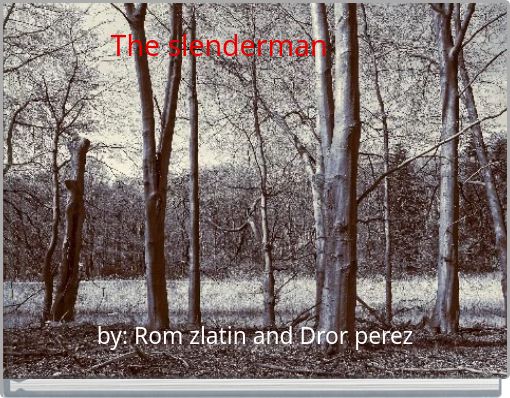 Front cover of 'The slenderman' 