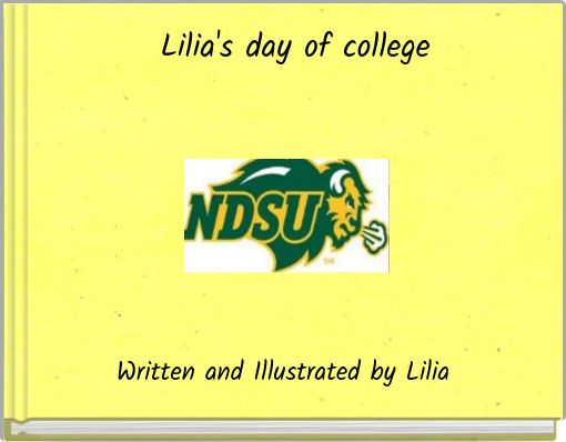 Front cover of 'Lilia's day of college' 