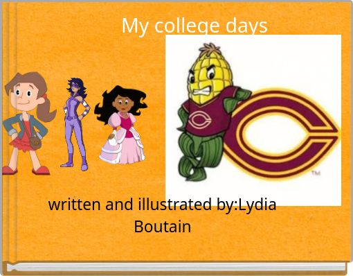 Front cover of 'My college days' 