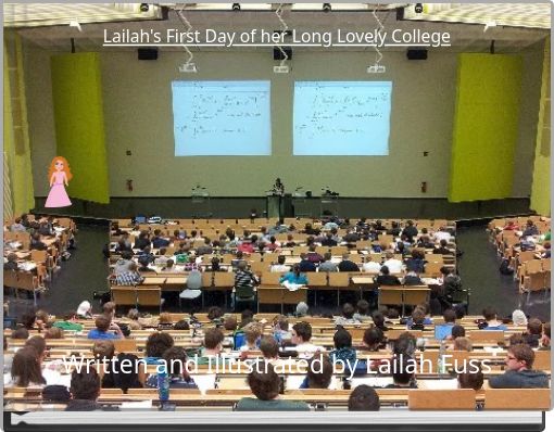 Front cover of 'Lailah's First Day of her Long Lovely College' 