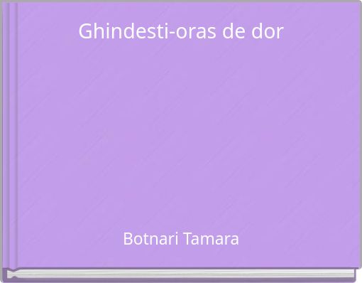 Ghindesti-oras de dor