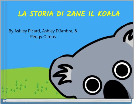 LA STORIA DI ZANE IL KOALA