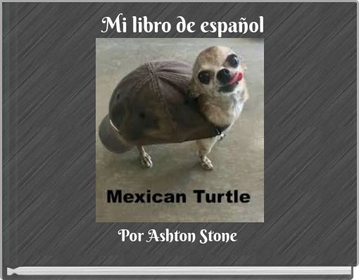 Front cover of 'Mi libro de español' 