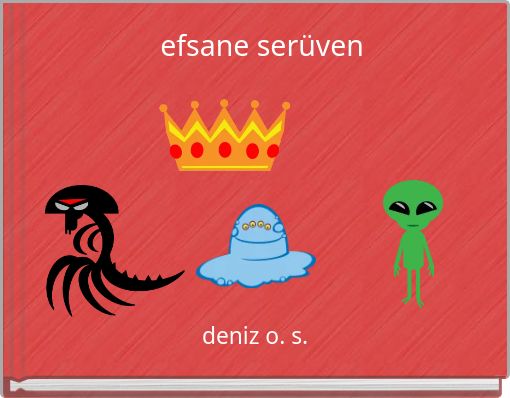 Front cover of 'efsane serüven' 