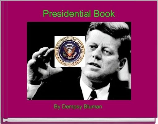 Front cover of 'Presidential Book' 