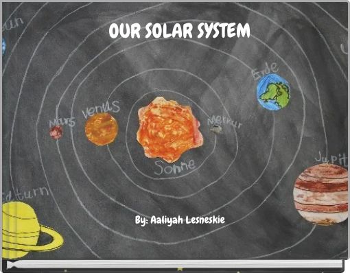 Front cover of 'OUR SOLAR SYSTEM By: Aaliyah Lesneskie' 