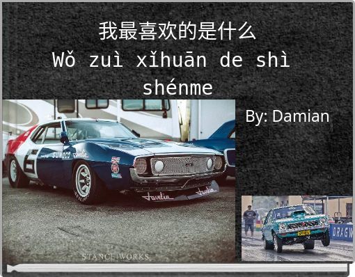 我最喜欢的是什么 Wǒ zuì xǐhuān de shì shénme