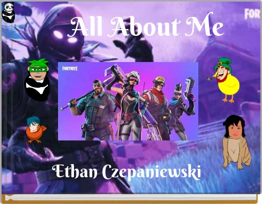 Front cover of 'All About Me' 