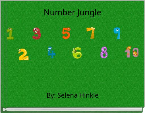 Front cover of 'Number Jungle' 