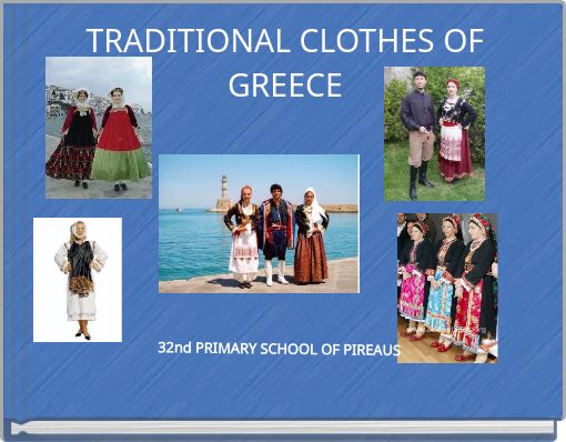 Front cover of 'TRADITIONAL CLOTHES OF GREECE' 