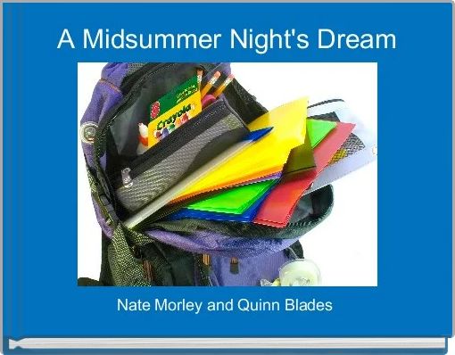 Front cover of 'A Midsummer Night's Dream' 