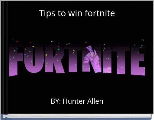 Book Cover for: Tips to win fortnite