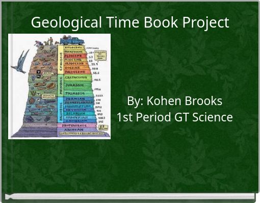 Front cover of 'Geological Time Book Project' 
