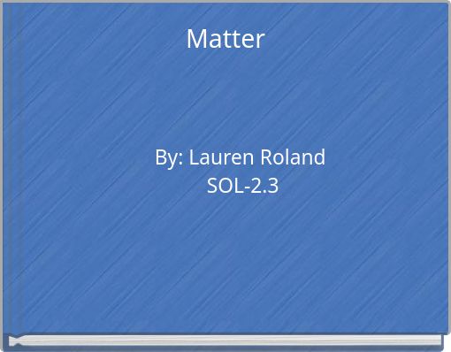 Matter