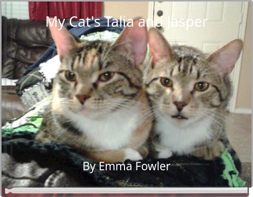 Front cover of 'My Cat's Talia and Jasper' 